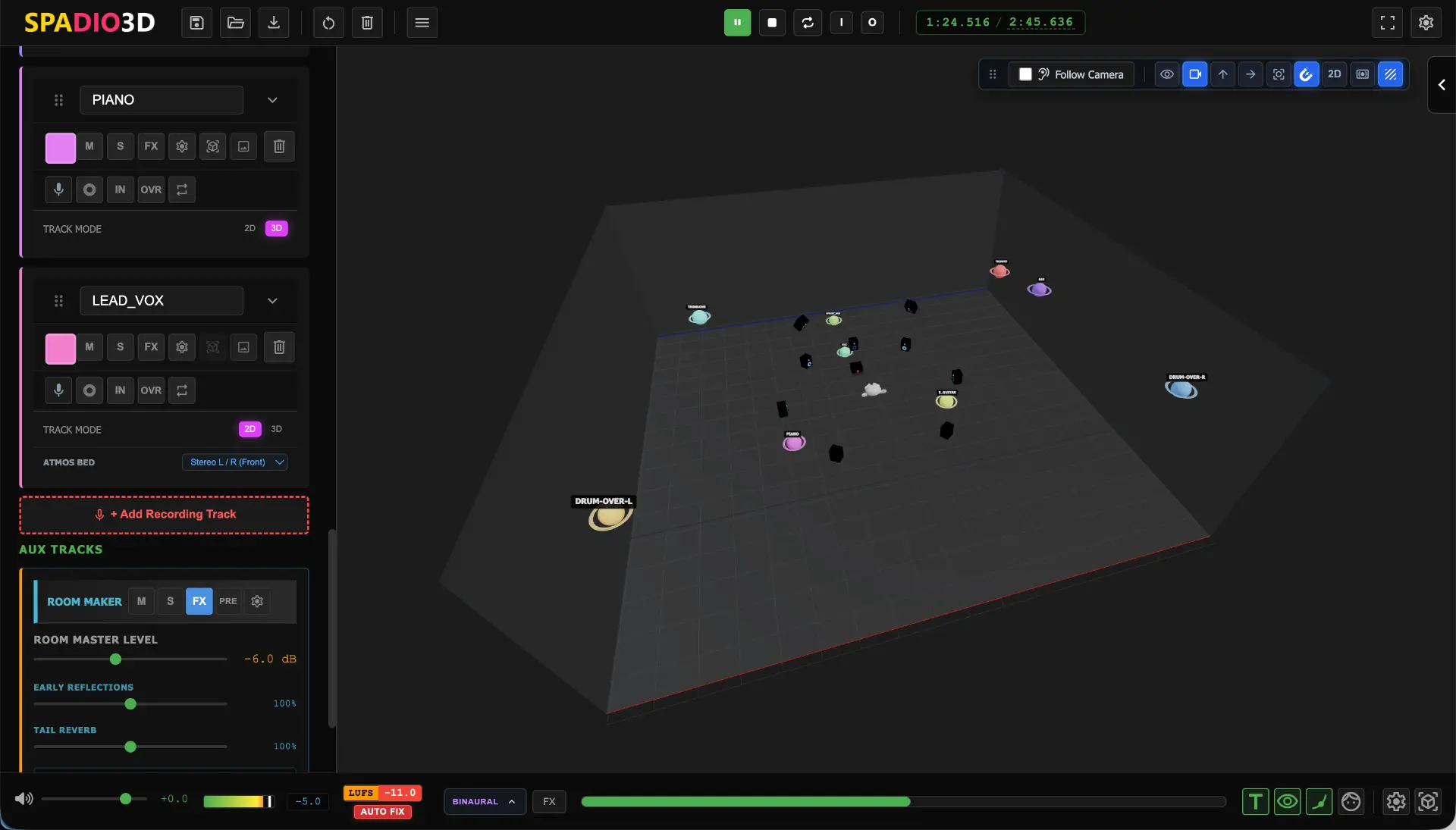 Spadio 3D 3D sound studio